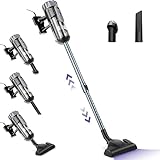 Jetzt-X12 Staubsauger mit Kabel, 600W Stielstaubsauger mit Kabel, 6-in-1...