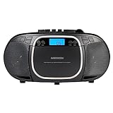 MEDION E66476 Stereo Sound System (Boombox, CD-Player, MP3, Kassette,...