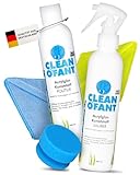 CLEANOFANT Acrylglas Kunststoff POLITUR & Reiniger Set - für...