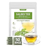 Premium Salbei Teebeutel,Sage Leaf Tea 50ct, hergestellt aus 100%...