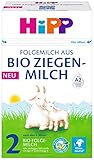 HiPP Milchnahrung aus Bio Ziegenmilch 2 Folgemilch aus Bio Ziegenmilch, 5er...