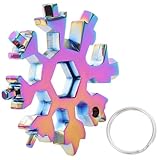VODAFQS 18-in-1 Schneeflocken Multifunktionales Multitool aus Edelstahl,...