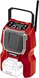 Einhell Akku-Radio TC-RA 18 Li BT - Solo Power X-Change (Li-Ion, 18 V, 10 W...