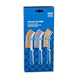 PFERD TOOLS Handbürsten Set HBG 3-teilig |mit je 1x Handbürste mit...