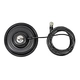 Der Magnetfuß PNI 145/DV 145 mm enthält 4 m Kabel und Stecker PL259