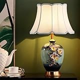 Luxuriöse LED-Tischlampe aus Keramik, modernes amerikanisches Design für...