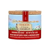 Le Saunier de Camargue Fleur De-Sel in 125 g Dose, Premium Meersalz aus...