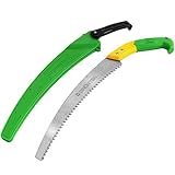 GRÜNTEK ORCA Gartensäge 300mm - Gebogene Astsäge mit...