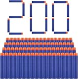 Gaethra 200 Stück Darts Pfeile für Nerf, 7,2 cm Refill Darts Nachfüll...