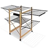 Generisch Wäscheständer ausziehbar, Standtrockner aus Rostfreier Stahl,...