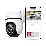 Tapo C530WS 360° Überwachungskamera Außen, 3K 5MP, Starlight Farbe...