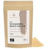 IDDA Herbal Maca Pulver schwarz aus Peru BIO 500g, schwarze Macawurzel...
