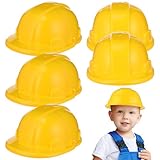 Gatuida 5 Stück Handwerkerhelm, Kinder Bauhelm Set für Kinder ab 3...
