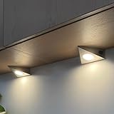 Loevschall Emerald Kit Unterbauleuchte Küche LED 230V, 5er-Kit, Dreieckige...