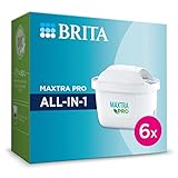 BRITA Wasserfilter-Kartusche MAXTRA PRO All-in-1 – 6er Pack...