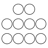 sourcing map Nitrilkautschuk-O-Ring, 3,7 cm Außendurchmesser, 3,2 cm...