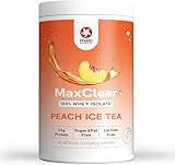 MaxiNutrition MaxClear Peach Ice Tea, Protein Eistee, 100% Clear Whey...