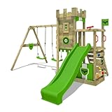 FATMOOSE Spielturm Ritterburg BoldBaron Boost XXL mit Schaukel &...