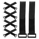 TOBBOMEY 25 Stück Teiliges Klettband Kabelbinder Wiederverwendbare...