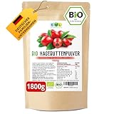 EWL Naturprodukte Hagebuttenpulver BIO 1800g, Hagebuttenpulver in...