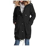 Vhersily Neujahr 2025 Umstandsjacke aus Baumwolle 3 in 1 Winterjacke mit...