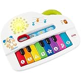 FISHER-PRICE Babys erstes Keyboard - tragbares Spielzeugklavier mit 4...