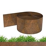 Gartenkante,Gartenbegrenzung Einfassung - 10 Meter Metallzaun Dekorativer...