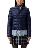 Trussardi Damen Daunenjacke kurz Shiny 56S00924-1T006115 Blau 44, blau