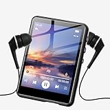 SWOFY 128GB MP3-Player, Bluetooth 5.3, 2,4-Zoll Touchscreen, HiFi-Klang,...