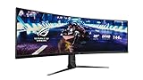 ASUS ROG Strix XG49VQ - 49 Zoll DFHD Curved Gaming Monitor - 144 Hz, 4ms...