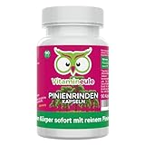 Pinienrindenextrakt Kapseln - hochdosiert - 500 mg reines OPC - 527 mg...