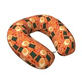 VOSERY Ramen Nudelsuppen-Reisekissen, Memory-Schaum-Nackenkissen, bequemes...
