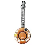 W WIDMANN MILANO Party Fashion - Aufblasbares Banjo, 100 cm, Gitarre,...