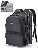 bagsmart Kamerarucksack,DSLR SLR Klein Kameratasche für Fotografen...