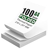 100 Blatt, A4-Thermopapier für Tragbare Drucker M08F/ M832/...