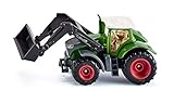 siku 1393, Fendt 1050 Vario Traktor mit Frontlader, Grün/Schwarz,...