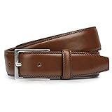 JACK&JONES Herren JACCHRISTOPHER Belt NOOS Gürtel, Cognac/Detail:Raymond,...