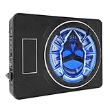 HELEVIA Aktiver Auto-Subwoofer 800 W, Immersive LED-Leuchten, Bass-Boost...