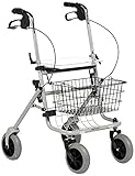 MEYRA Ideal Rollator - Modern, Silber - Aluminium - Erwachsener - 11.9 kg,...