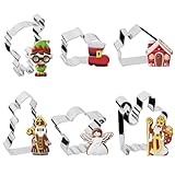 BOFUNX 6pcs Nikolaus Ausstecher Weihnachten Ausstechformen Edelstahl Groß...