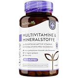 Multivitamin & Mineralstoffe - 365 hochdosierte Tabletten mit...