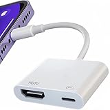 Omivine HDMI Adapter for iPhone, 1080P HDMI Lightning Digital AV Adapter...