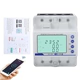 Stromzähler 3 phasen 100A 380V AC Drehstromzähler Smart meter 3 phasen...