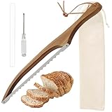 Pasdrucn Brotmesser Wellenschliff Mit Messerscheide Schraubendreher...