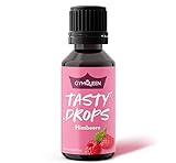 GymQueen Tasty Drops, Himbeere, Flavour Drops ohne Kalorien, 30ml