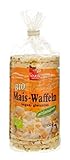 Linea Natura Maiswaffel mit Leinsamen, knusprige Waffeln in Bio Qualität,...