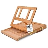 Artina Tischstaffelei Holz Stabiles Malbrett mit Aufbewahrung Colmar –...