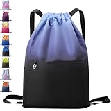 AUNGKWANG Turnbeutel Sportbeutel Mädchen Jungen, Waterproof Colour...