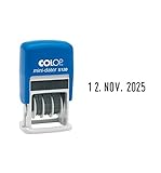 Colop 1452000200 Datumstempel MiniDater S 120 19 x 4 mm Kissen schwarz