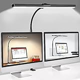 Schreibtischlampe LED Dimmbar - Schreibtisch Lampe Klemmbar Augenschutz...